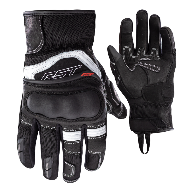 RĘKAWICE MOTOCYKLOWE RST URBAN AIR 3 MESH BLACK WHITE 