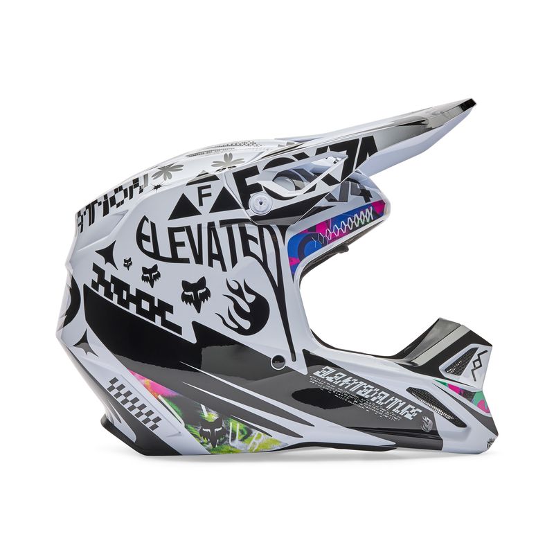 KASK FOX V1 IMAGE COSMO WHITE/BLACK  ENDURO CROSS