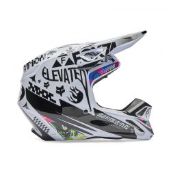 KASK FOX V1 IMAGE COSMO WHITE/BLACK  ENDURO CROSS