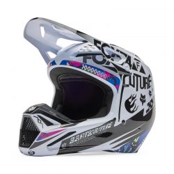 KASK FOX V1 IMAGE COSMO WHITE/BLACK  ENDURO CROSS