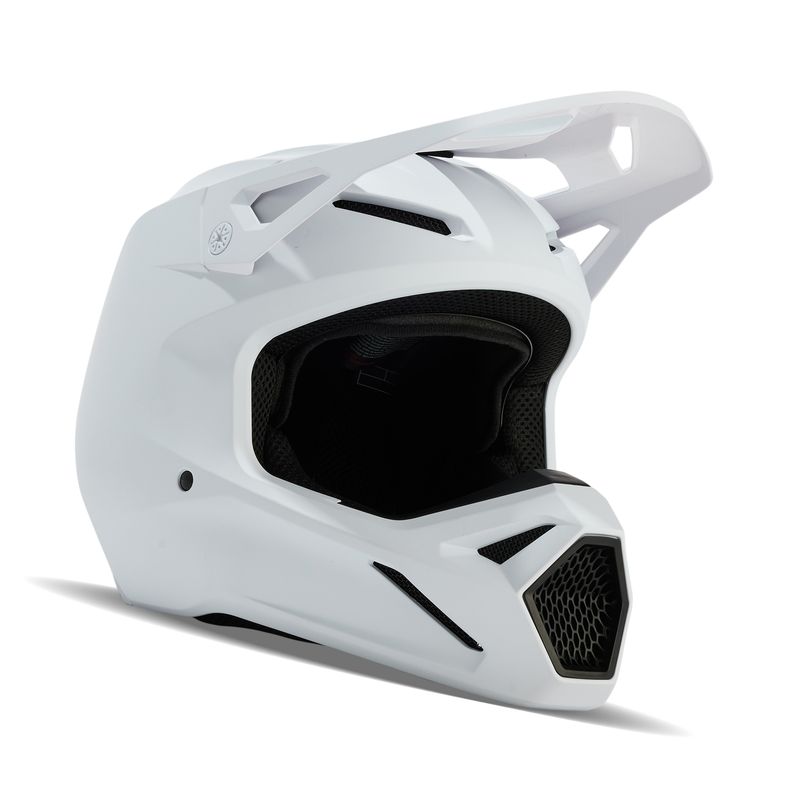 KASK FOX V1 SOLID MATTE WHITE  ENDURO CROSS