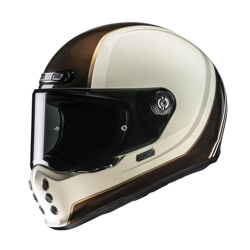 KASK MOTOCYKLOWY HJC V10 HODU DESERT BROWN 