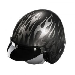 KASK MOTOCYKLOWY HJC V31 FIRO BLACK 