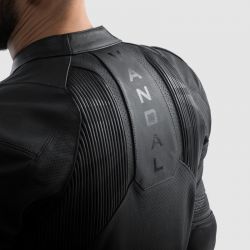 KURTKA MOTOCYKLOWA SKÓRZANA REBELHORN VANDAL 2 BLACK 