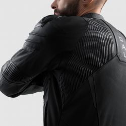 KURTKA MOTOCYKLOWA SKÓRZANA REBELHORN VANDAL 2 BLACK 