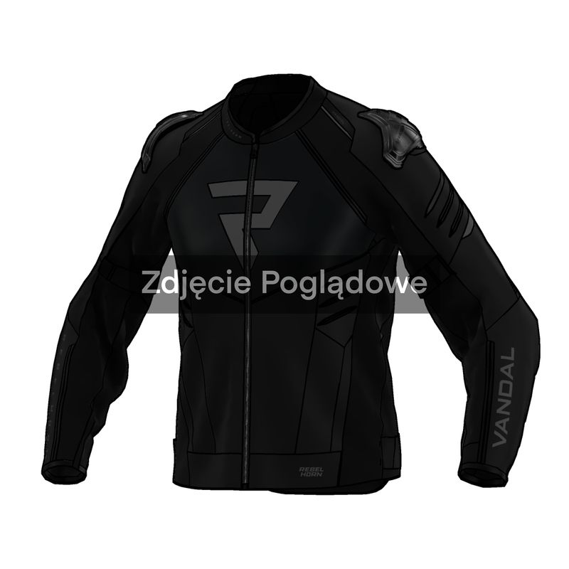 KURTKA MOTOCYKLOWA TEKSTYLNA REBELHORN VANDAL 2 BLACK 