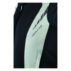 KURTKA MOTOCYKLOWA TEKSTYLNA RST PRO SERIES VENTILATOR D3O BLACK SILVER 