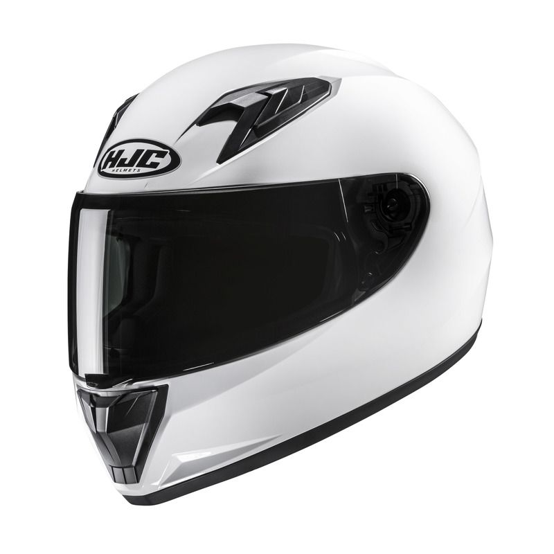 KASK MOTOCYKLOWY JUNIOR HJC Y10 SOLID PEARL WHITE 