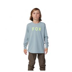KOSZULKA ROWEROWA Z DŁUGIM RĘKAWEM FOX JUNIOR RANGER AVIATION GUNMETAL  ENDURO CROSS