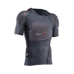 T-SHIRT Z OCHRANIACZAMI LEATT 3DF AIRFIT LITE EVO BLACK (160-166CM) 
