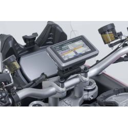 MOCOWANIE GPS NA KIEROWNICĘ SW-MOTECH DUCATI MULTISTRADA V4 (20-), V2 (24-) BLACK