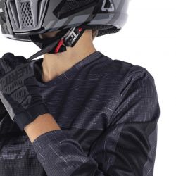 STRÓJ OFFROADOWY BLUZA I SPODNIE JUNIOR LEATT MINI RIDE KIT 3.5 STEALTH BLACK GREY 