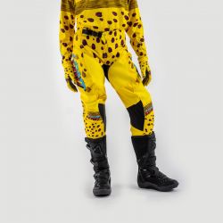 STRÓJ OFFROADOWY BLUZA I SPODNIE JUNIOR LEATT RIDE KIT 3.5 CHEETAH 