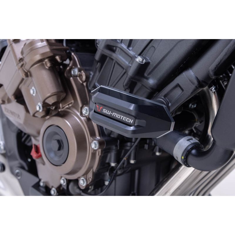 CRASHPADY SW-MOTECH HONDA CB650R E-CLUTCH (23-) BLACK