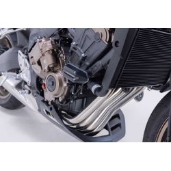 CRASHPADY SW-MOTECH HONDA CB650R E-CLUTCH (23-) BLACK