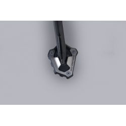 NAKŁADKA NÓŻKI BOCZNEJ SW-MOTECH BLACK/TRIUMPH SCRAMBLER 1200 X (23-) BLACK SILVER