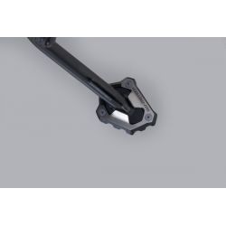 NAKŁADKA NÓŻKI BOCZNEJ SW-MOTECH BLACK/TRIUMPH SCRAMBLER 1200 X (23-) BLACK SILVER