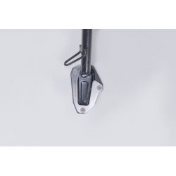 NAKŁADKA NÓŻKI BOCZNEJ SW-MOTECH BLACK/DUCATI SCRAMBLER MODELS (24-) BLACK SILVER