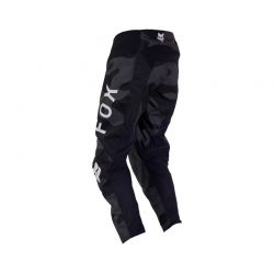 SPODNIE MOTOCYKLOWE JUNIOR FOX 180 BNKR BLACK CAMO  ENDURO CROSS