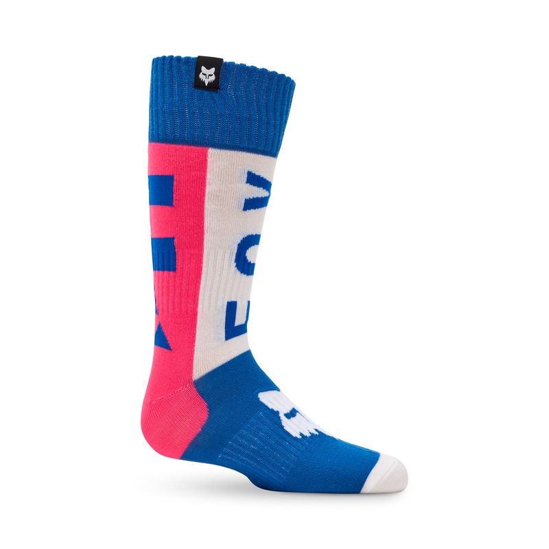 SKARPETY JUNIOR FOX 180 COLLECT BLUE PINK  ENDURO CROSS