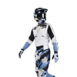 BLUZA MOTOCYKLOWA FOX 180 DIGI IMAGE WHITE  ENDURO CROSS