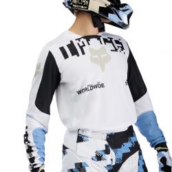 BLUZA MOTOCYKLOWA FOX 180 DIGI IMAGE WHITE  ENDURO CROSS