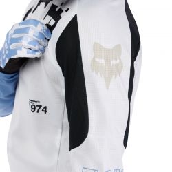 BLUZA MOTOCYKLOWA FOX 180 DIGI IMAGE WHITE  ENDURO CROSS