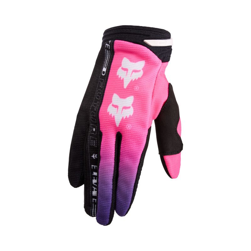 RĘKAWICE MOTOCYKLOWE JUNIOR FOX 180 ELEVATED PINK  ENDURO CROSS