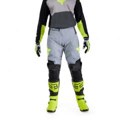 SPODNIE MOTOCYKLOWE FOX 180 FLOW BLACK YELLOW  ENDURO CROSS