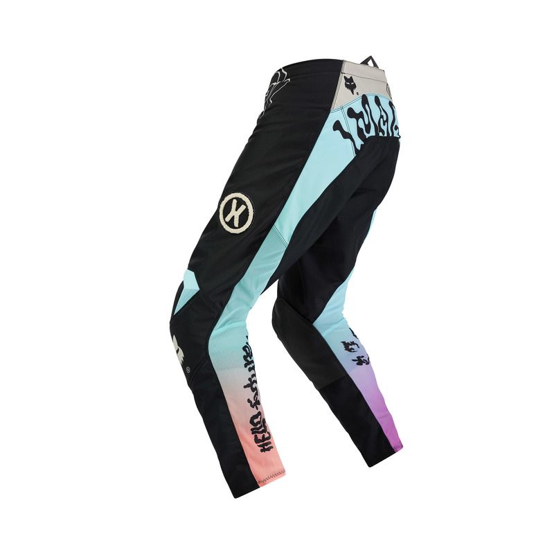 SPODNIE MOTOCYKLOWE FOX 180 HELLO FUTURE BLACK  ENDURO CROSS