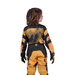 BLUZA MOTOCYKLOWA JUNIOR FOX 180 KAIROS TANGERINE  ENDURO CROSS