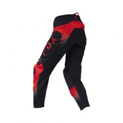 SPODNIE MOTOCYKLOWE JUNIOR FOX 180 LEAN FLUO RED  ENDURO CROSS