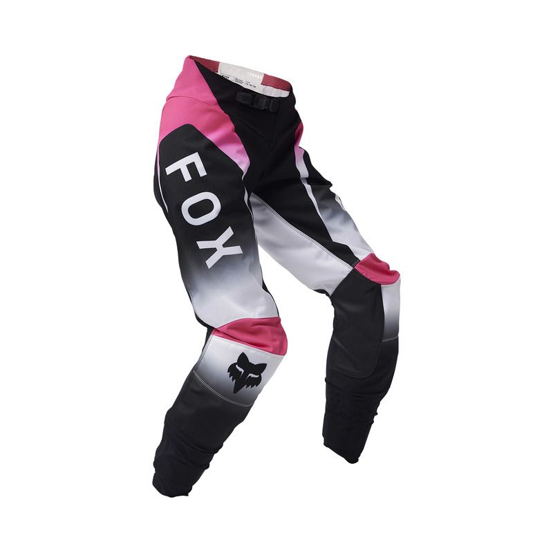 SPODNIE MOTOCYKLOWE DAMSKIE FOX 180 LEAN BLACK PINK  ENDURO CROSS