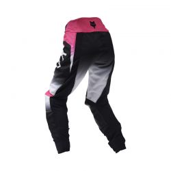 SPODNIE MOTOCYKLOWE DAMSKIE FOX 180 LEAN BLACK PINK  ENDURO CROSS