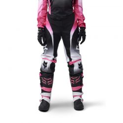 SPODNIE MOTOCYKLOWE DAMSKIE FOX 180 LEAN BLACK PINK  ENDURO CROSS