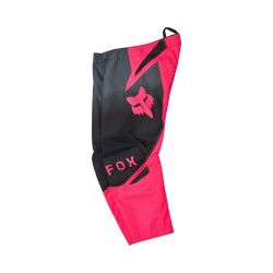 SPODNIE MOTOCYKLOWE JUNIOR FOX GIRLS 180 SHIELD BLACK PINK  ENDURO CROSS