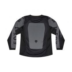 BLUZA MOTOCYKLOWA JUNIOR FOX 180 SHIELD BLACK  ENDURO CROSS