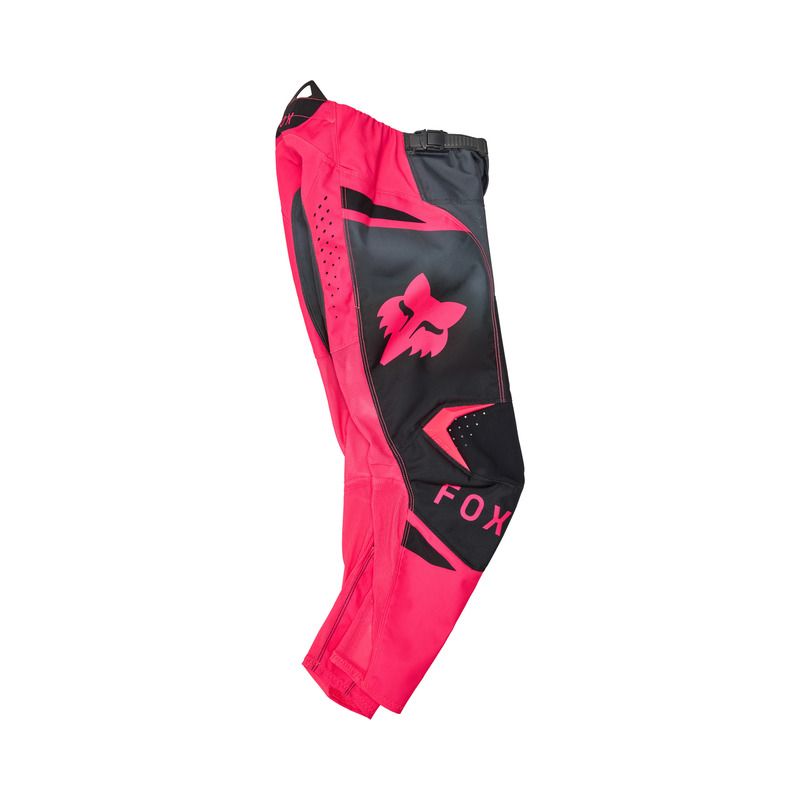 SPODNIE MOTOCYKLOWE JUNIOR FOX GIRLS 180 SHIELD BLACK PINK  ENDURO CROSS