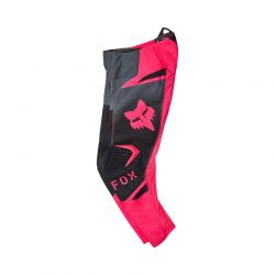 SPODNIE MOTOCYKLOWE JUNIOR FOX GIRLS 180 SHIELD BLACK PINK  ENDURO CROSS