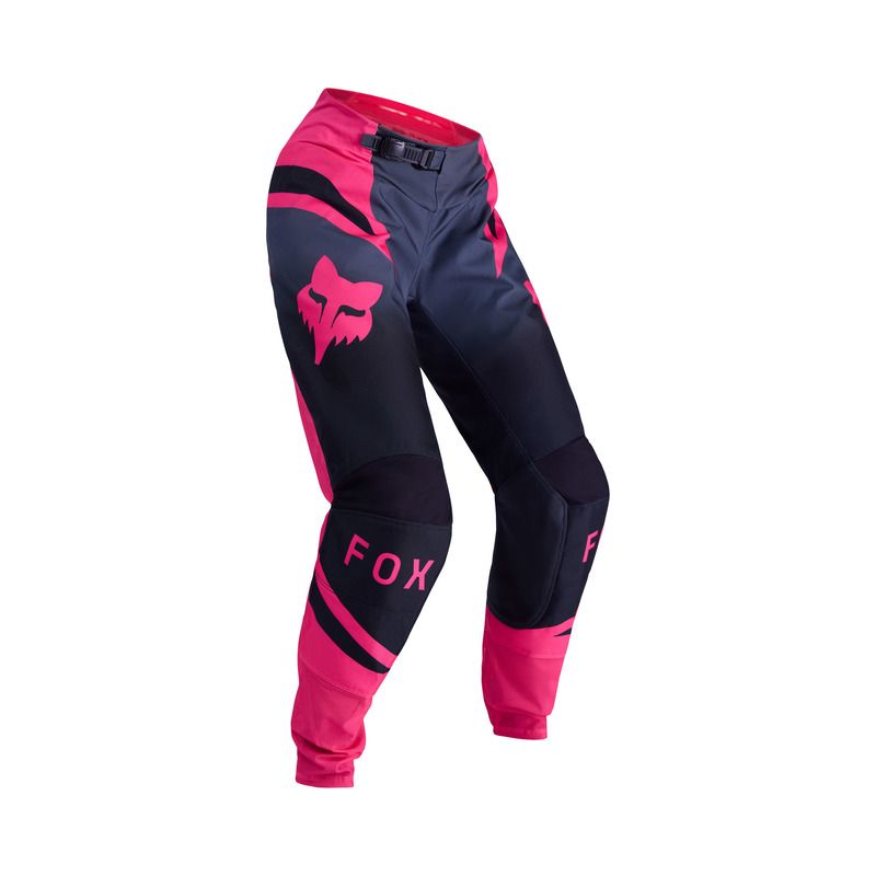 SPODNIE MOTOCYKLOWE DAMSKIE FOX 180 SHIELD BLACK PINK  ENDURO CROSS