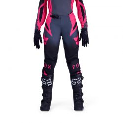 SPODNIE MOTOCYKLOWE DAMSKIE FOX 180 SHIELD BLACK PINK  ENDURO CROSS