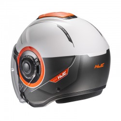 KASK HJC I40 PANADI BLACK/WHITE/ORANGE XS