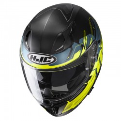 KASK HJC I70 ALLIGON BLUE/YELLOW XS