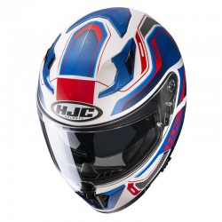 KASK HJC I70 LONEX WHITE/BLUE/RED XS