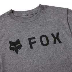 T-SHIRT JUNIOR FOX ABSOLUTE HEATHER DARK GREY  ENDURO CROSS