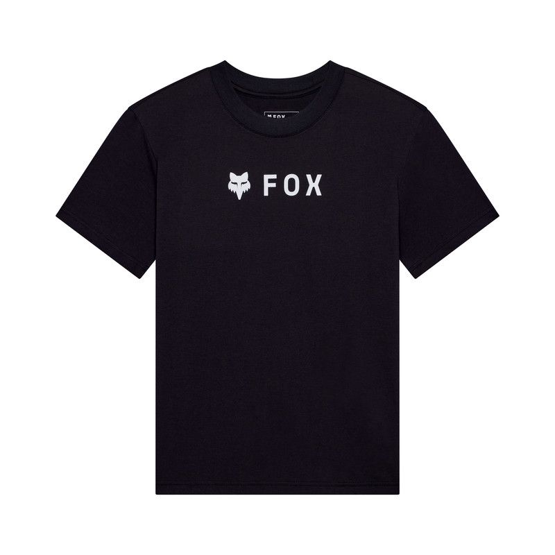 T-SHIRT DAMSKI FOX ABSOLUTE BLACK  ENDURO CROSS