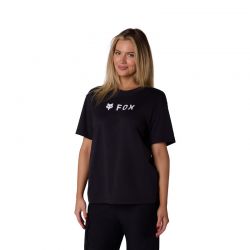 T-SHIRT DAMSKI FOX ABSOLUTE BLACK  ENDURO CROSS