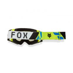 GOGLE MOTOCYKLOWE FOX AIRSPACE TINE SMOKE FLUO YELLOW  ENDURO CROSS