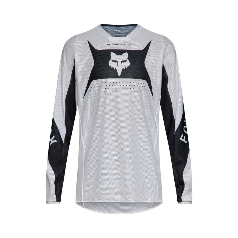 BLUZA MOTOCYKLOWA FOX 180 AIR TAPER BLACK WHITE  ENDURO CROSS