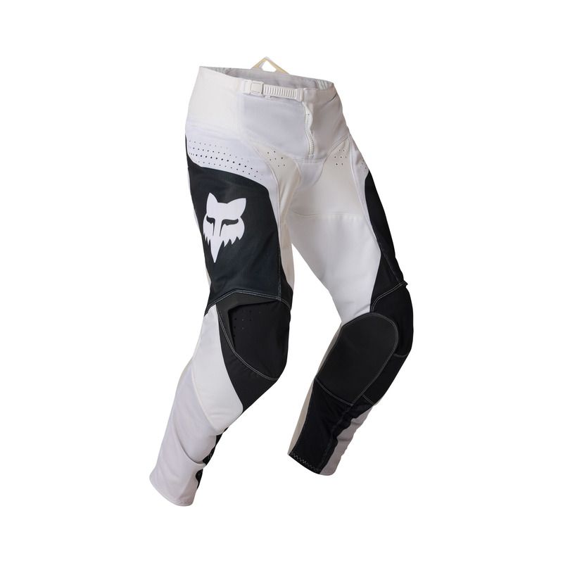 SPODNIE MOTOCYKLOWE FOX 180 AIR TAPER BLACK WHITE  ENDURO CROSS